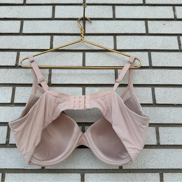 ThirdLove 24/7 Classic Contour Plunge Bra Nude Mesh Underwire - Picture 9 of 10